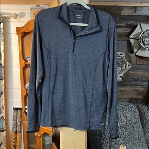 bcg Gray Quarter-Zip Pullover
